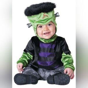 Frankenstein Baby Halloween Costume Baby Size 6-12 Months